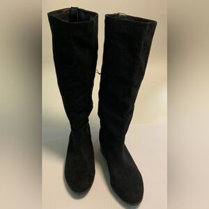 Merona Black “suede” Boots